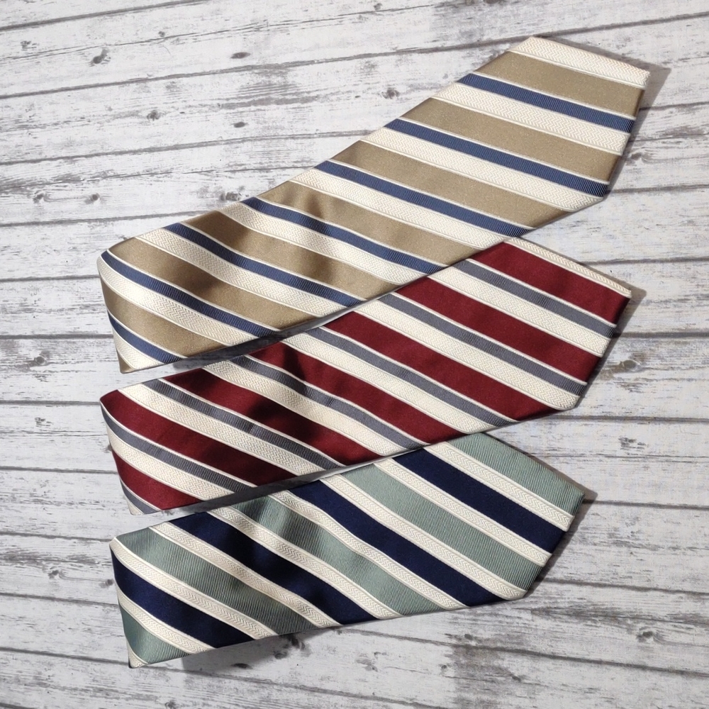 Donald J. Trump Silk Ties (Lot of 3)